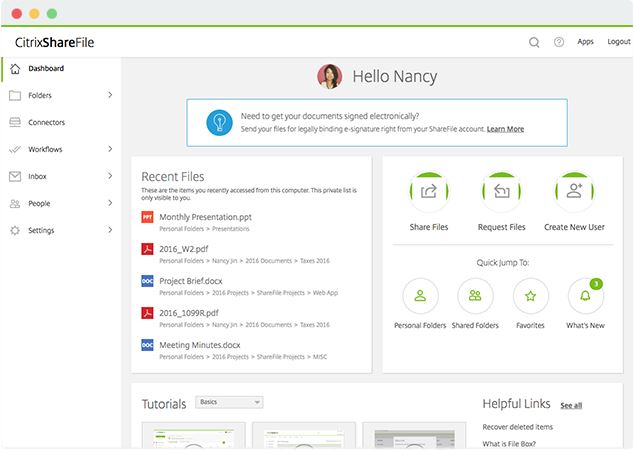 sharefile data room